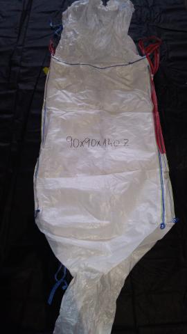 nové a jednou použité vaky big bag