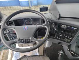 SCANIA + Epsilon + návěs na dřevo - lesovůz, odvozní souprava.