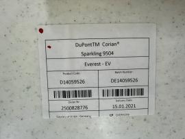 PREDÁM drez DuPont Corian Sparkling 9504 Everest
