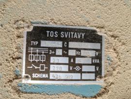 Hydraulická skracovačka so stolmi TOS SVITAVY