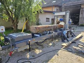 Prodám použitou Pásovou pilu TP-600 mobilní, stav jak Nová