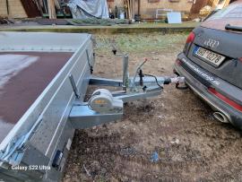 Prodám použitý přívěs ložná plocha 6m x 2,1m / 3500kg