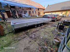 Prodám použitý přívěs ložná plocha 6m x 2,1m / 3500kg