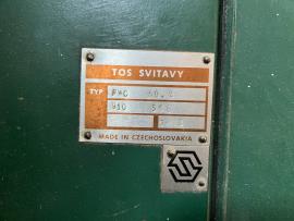 Predáme štvorstrannú frézu TOS FWC 50.2